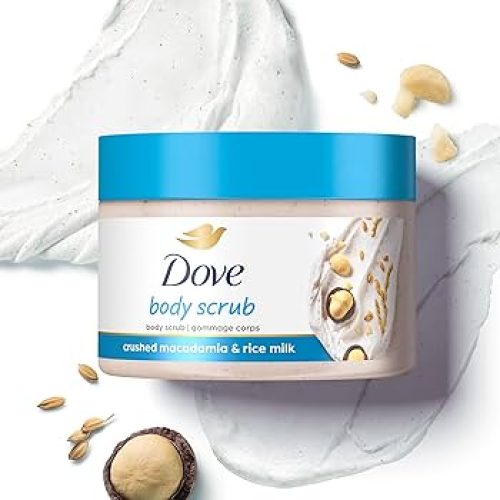 Crushed Macadamia & Rice Milk Moderate Exfoliating Body Scrub
